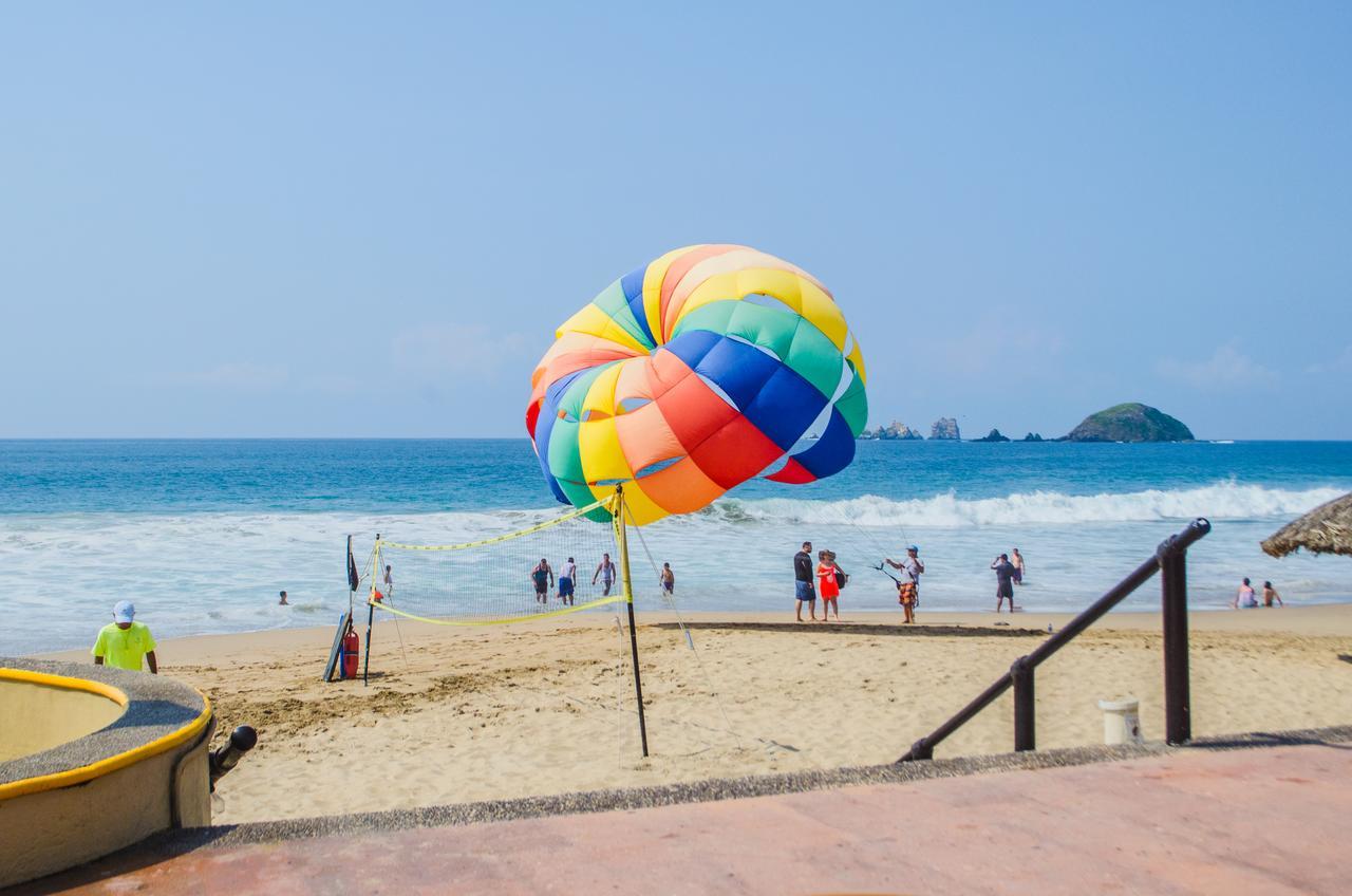Enna Inn Ixtapa Departamento 01 Recamara Vista Mar מראה חיצוני תמונה